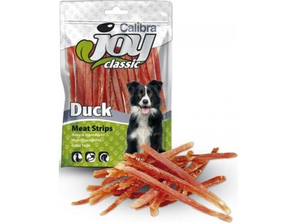 Calibra Joy Dog Classic Duck Strips 80g NEW