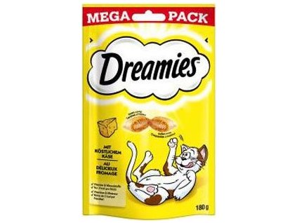 Dreamies kočka pochoutka Mega Pack se sýrem 180g