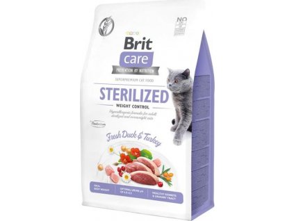 Brit Care Cat Grain-Free Sterilized Weight Control 0,4 kg