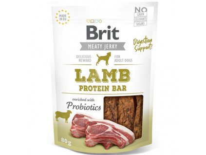 Brit Jerky Lamb Protein Bar 80g