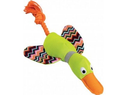 Kachna ležící 33 cm, plyš / bavlna, HipHop