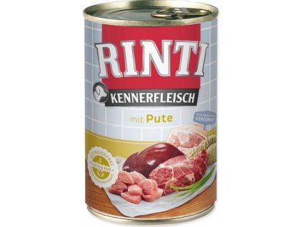Rinti PUR dog konz. - krůtí 400 g