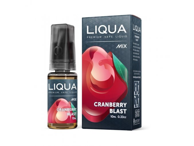 Chladivé brusinky - Cranberry Blast - LIQUA MIX - 0mg - 10ml