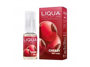 Třešeň - Cherry - LIQUA Elements - 0mg - 10ml
