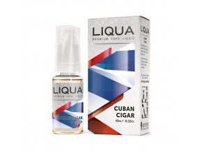 Kubánský doutník - Cuban Cigar - LIQUA Elements - 18mg - 10ml