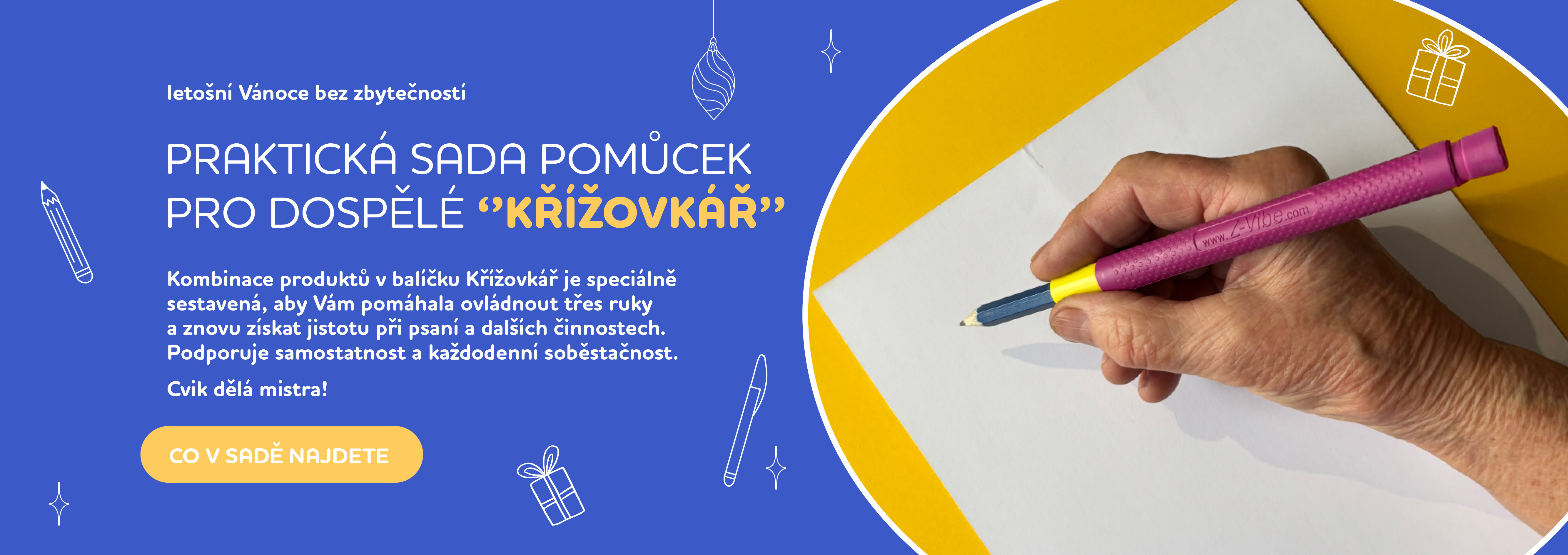 SADA PRO DOSPĚLÉ KŘÍŽOVKÁŘ