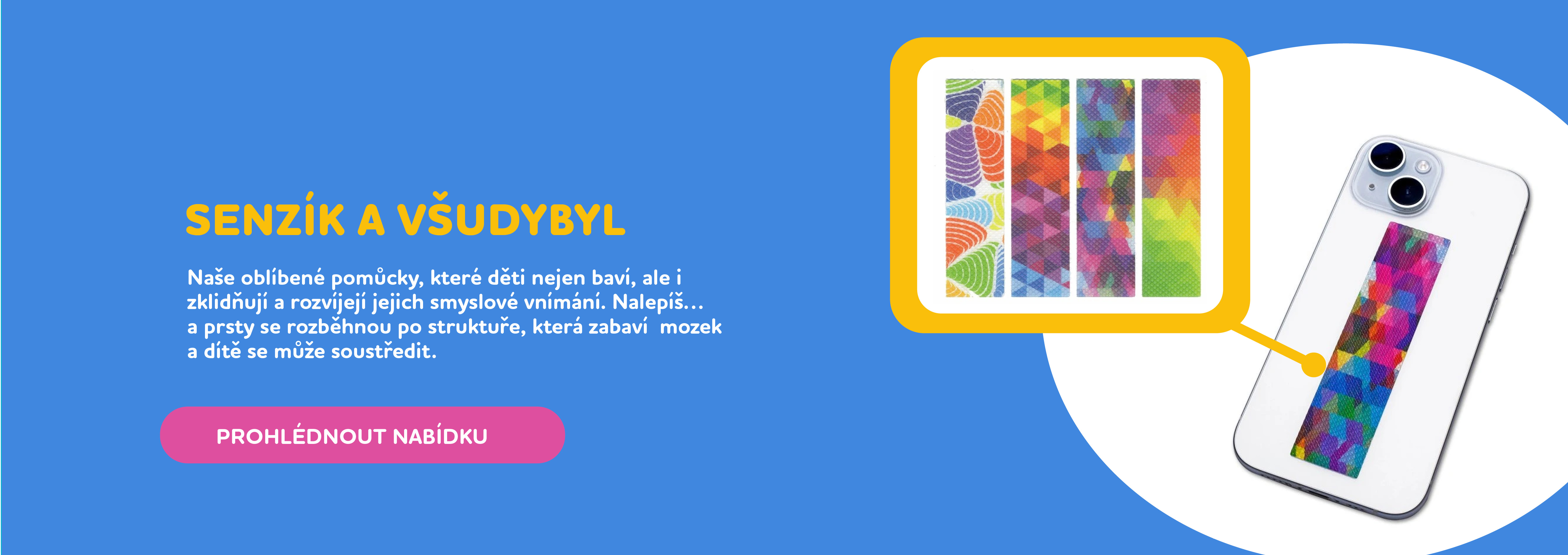 SENZORICKÉ SAMOLEPÍCÍ PÁSKY