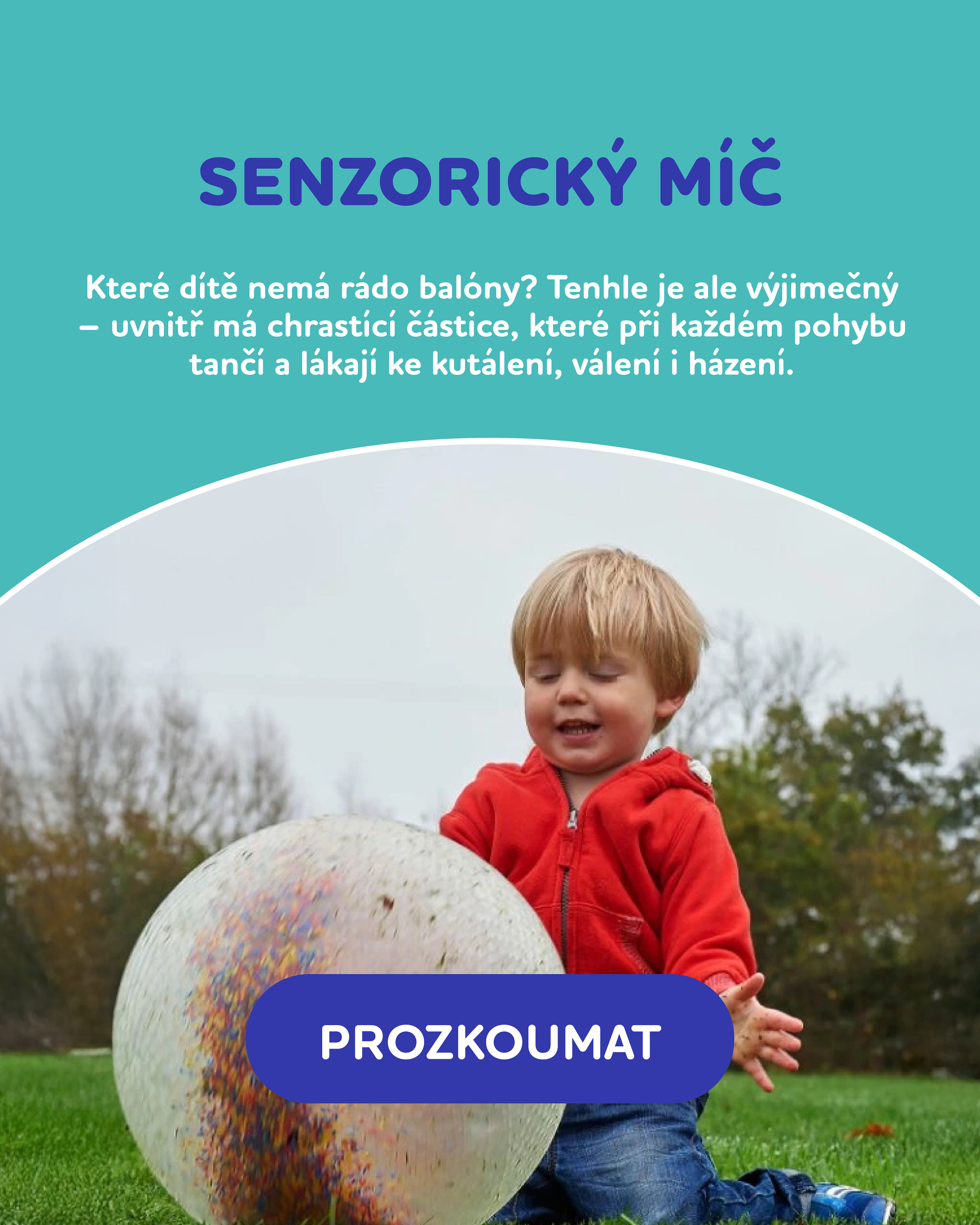 SENZORICKÝ MÍČ