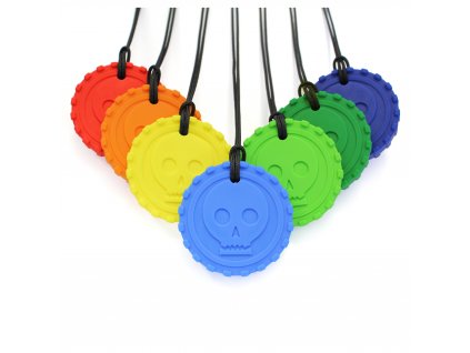 PIRATE COIN - chew necklace