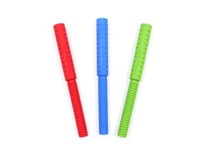 Bite Tube žvýkací tubička s texturou (průměr 10cm/12cm)