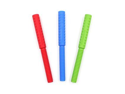 Žvýkací trubička "Bite Tube" s texturou (průměr 10cm/12cm)