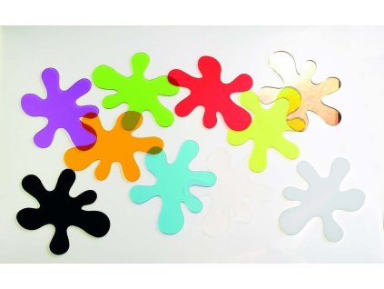 Colourful Splats (10 pcs in a pack)