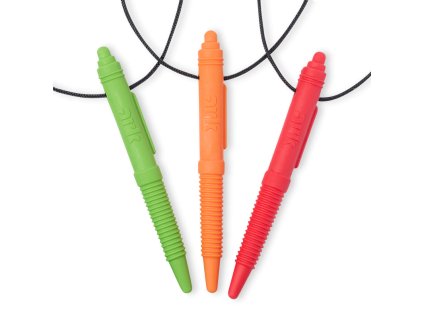 Chewable Pen 1Necklace All Colors orange red green