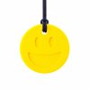 SMILEY FACE - chew necklace