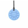 SNOWFLAKE - chew necklace