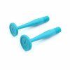 BUTTON - attachment for Z-Vibe/Z-GRABBER Large Teal (2 pack)