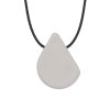 Teardrop Necklace Light Gray Full Res copy