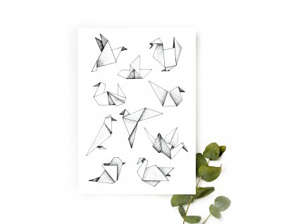 plakáty ptáčci