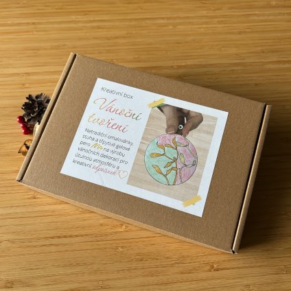 Kreativní box Vánoční tvoření