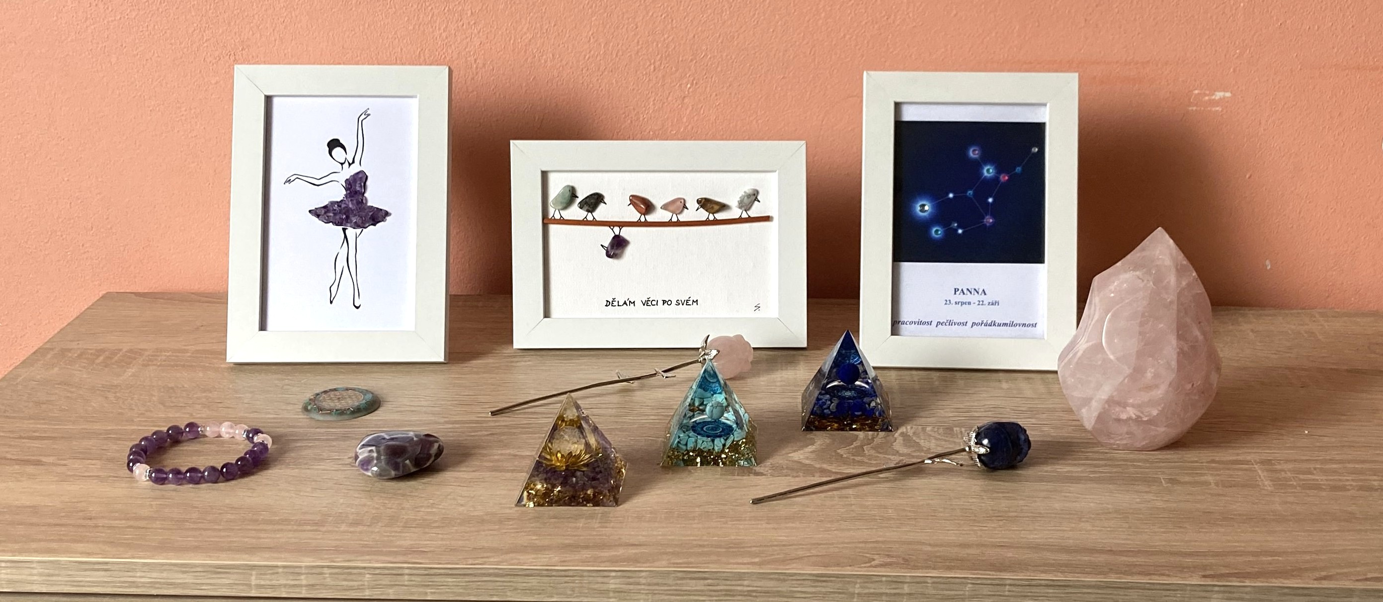 Dárky z minerálů-obrázky