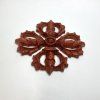 Tibetské křížové dordže ze dřeva