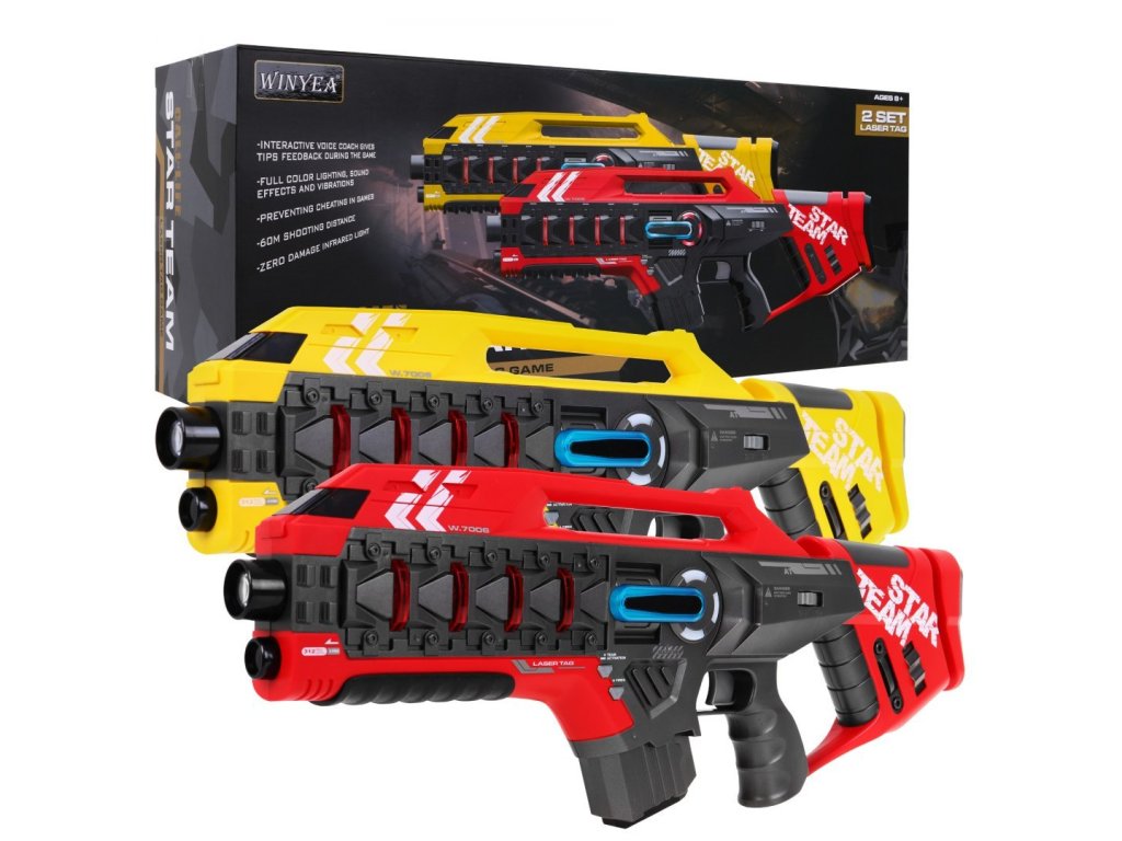 Laserové zbraně Star Team Laser Tag