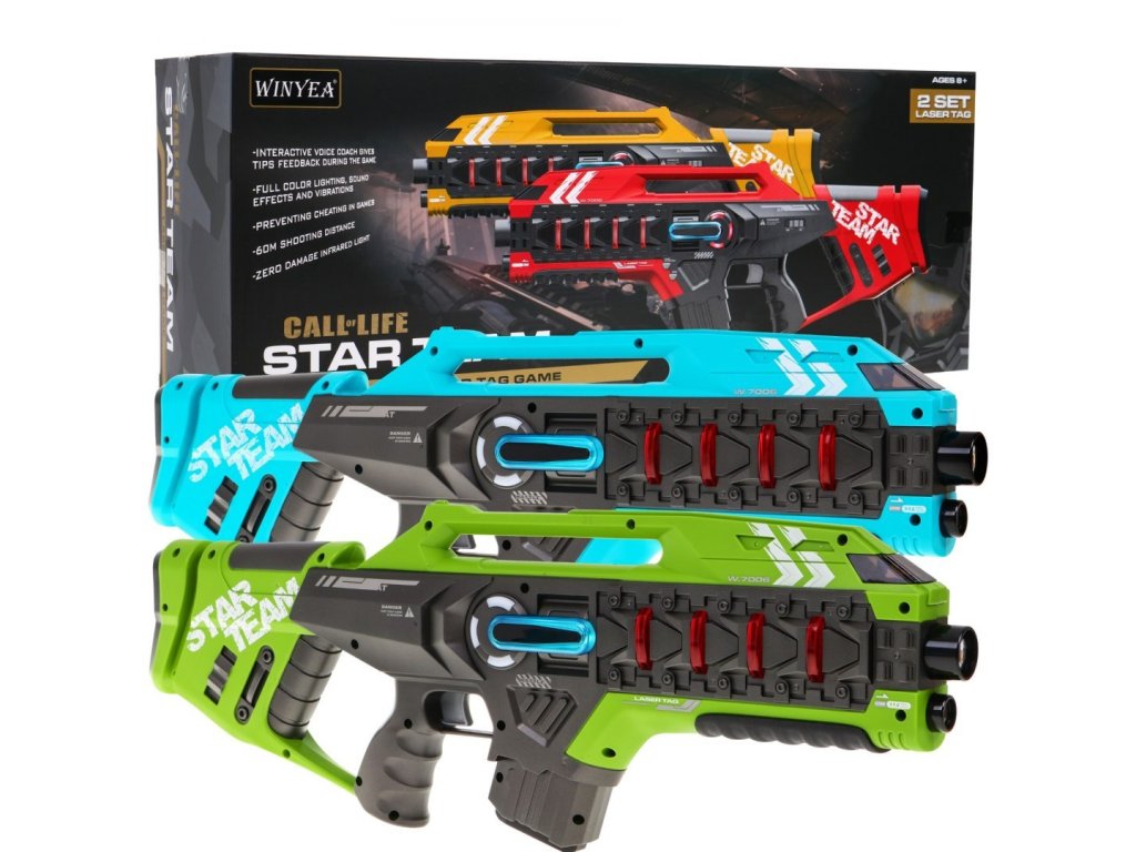 Laserové zbraně Star Team Laser Tag