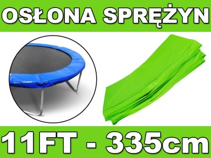 Kryt na trampolínu 11FT zelený
