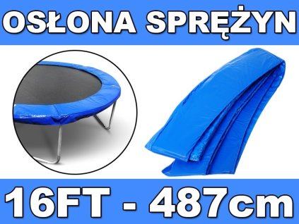 Kryt na trampolínu 16FT modrý