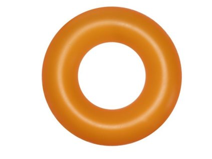 Nafukovací kruh BESTWAY Neon oranžový – průměr 91 cm, pro děti od 10 let
