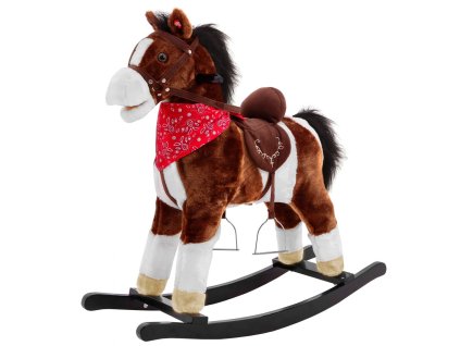 Pony Houpací kůň tmavě hnědý