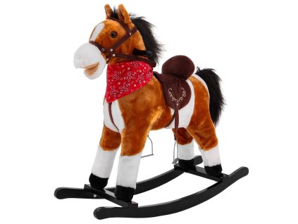Houpací kůň Pony světle hnědý