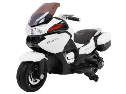 Motocykl bílý