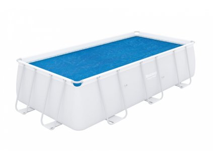 Solární plachta 380 x 180 cm na bazén s konstrukcí 13FT BESTWAY