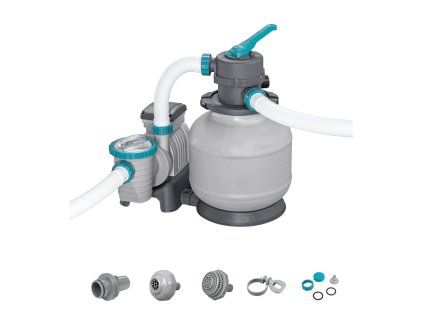 Písková filtrační pumpa Bestway 8327 l/h + konektory + hadice
