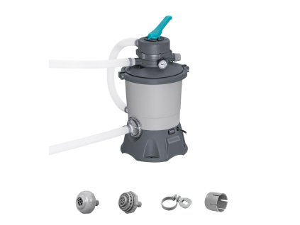 Písková pumpa BESTWAY 3028 l/h (800 gal) – kompatibilní s náplní Polysphere