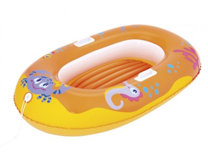 Nafukovací ponton pro děti BESTWAY , 119x79 cm  , – oranžový