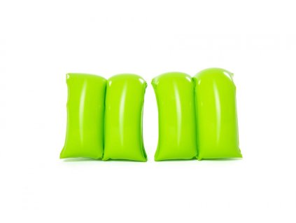 Nafukovací rukávky pro děti 3–6 let – zelené – BESTWAY, 20 × 20 cm