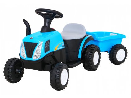 Traktor s přívěsem New Holland T7