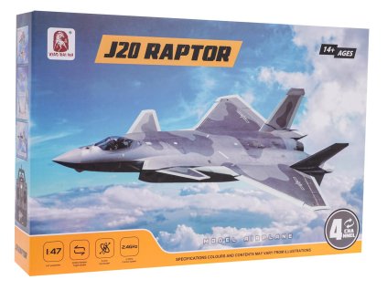 RAPTOR-J20 R/C stíhací letoun