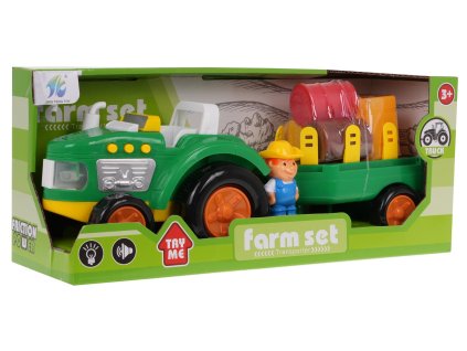 Sada traktoru a farmáře + příslušenství