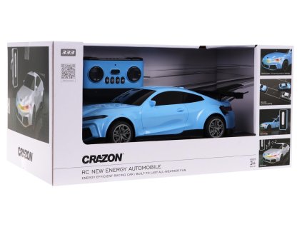 R/C auto + nabíjecí stanice modrá