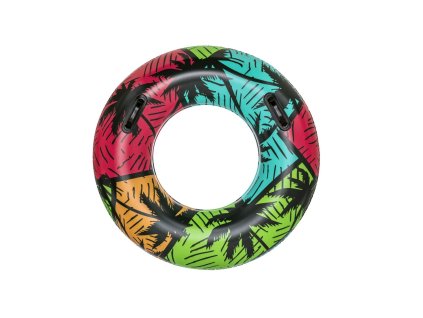 Nafukovací kruh na plavání 91 cm Bestway Castaway – zelený