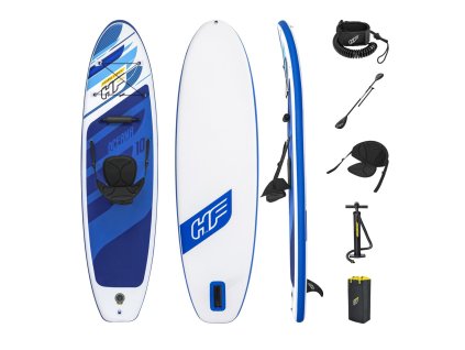 Paddleboard Bestway Hydro-Force OCEANA , 305 × 84 × 12 cm s příslušenstvím