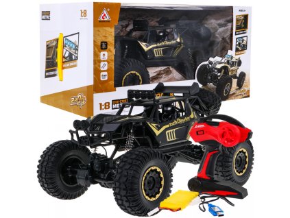Kovové pásové vozidlo Mega Crawler 1:8