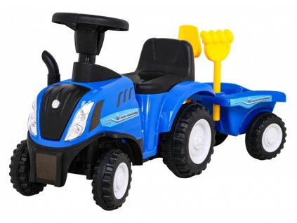 Traktor s přívěsem + příslušenství New Holland T7