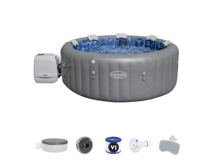 Luxusní vířivka Santorini Smart HydroJet Pro Lay-Z-Spa pro 5-7 osob , 216 x 80 cm