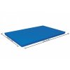 Krycí plachta 224 × 154 cm na bazén s konstrukcí Steel Pro 221 × 150 × 43 cm BESTWAY