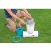 Filtrační pumpa se skimmerem BESTWAY Skimatic FlowClear 2574 l/h + vyměnitelný filtr III
