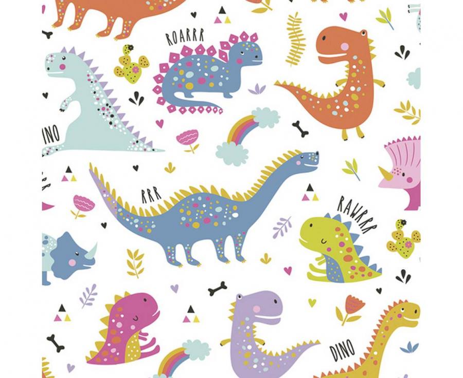 Dinosauří Ubrousky - Veselí dinosauři, 20 ks
